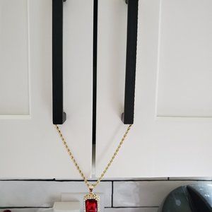 Gold Crate 14k gold plated Necklace